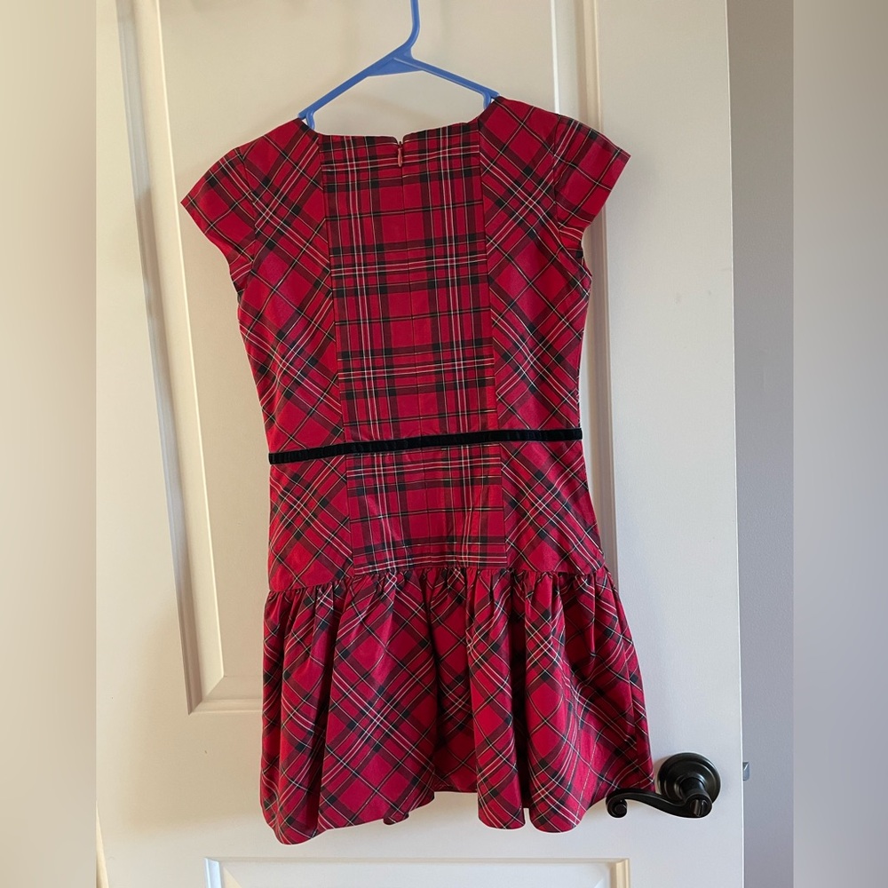 Gymboree Red Plaid Kids Formal Dress